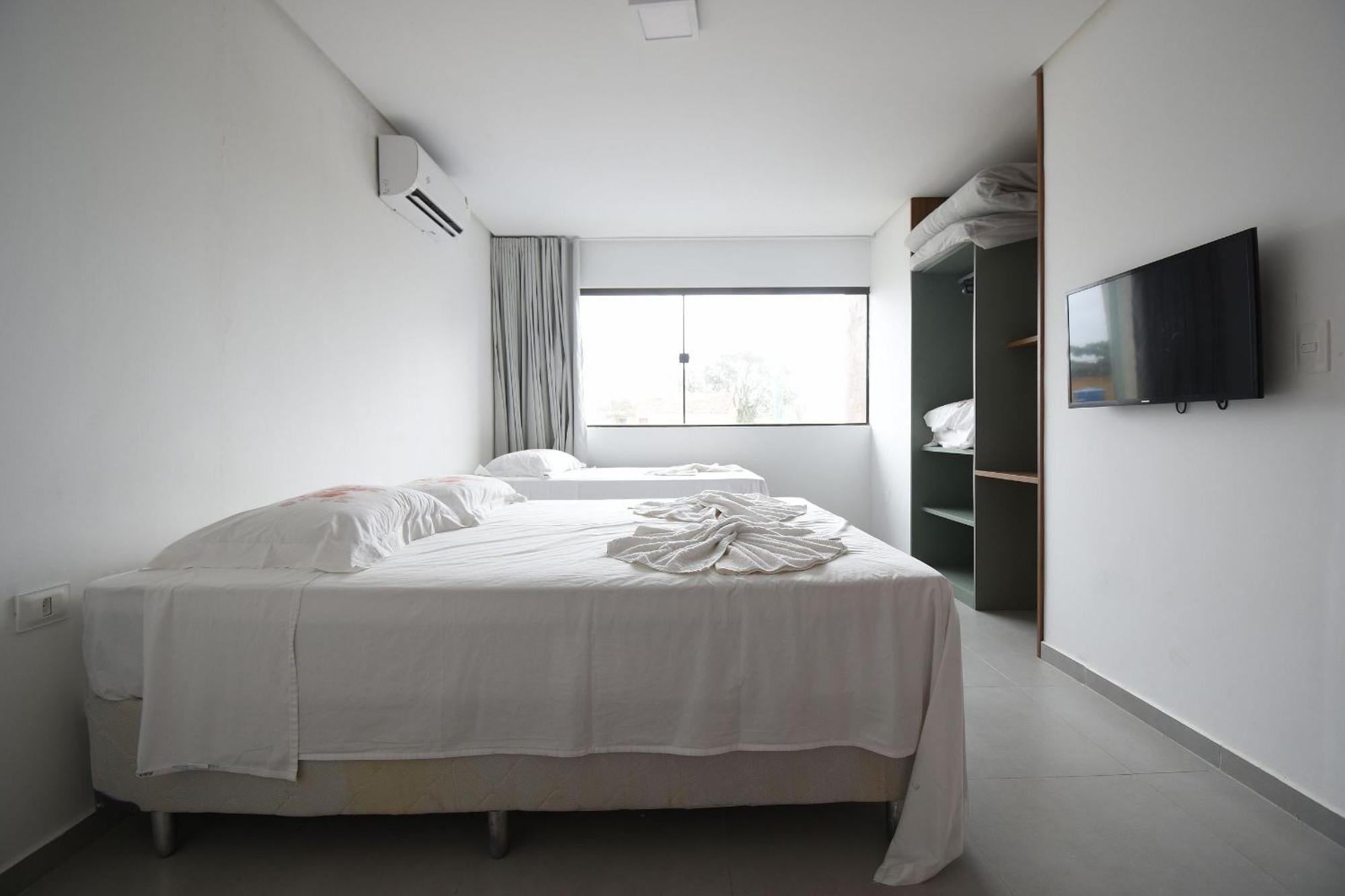 Flats Em Condominio Velas Do Porto ปอร์โต จิ กาลินญาส ภายนอก รูปภาพ